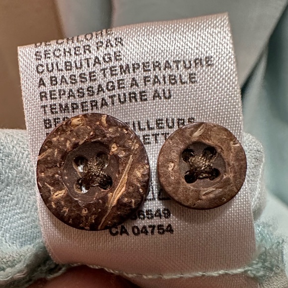 Tommy Bahama Shirt Mens Extra Large XLX Button Up Camp Hawaiian Seafoam Green - Picture 8 of 16